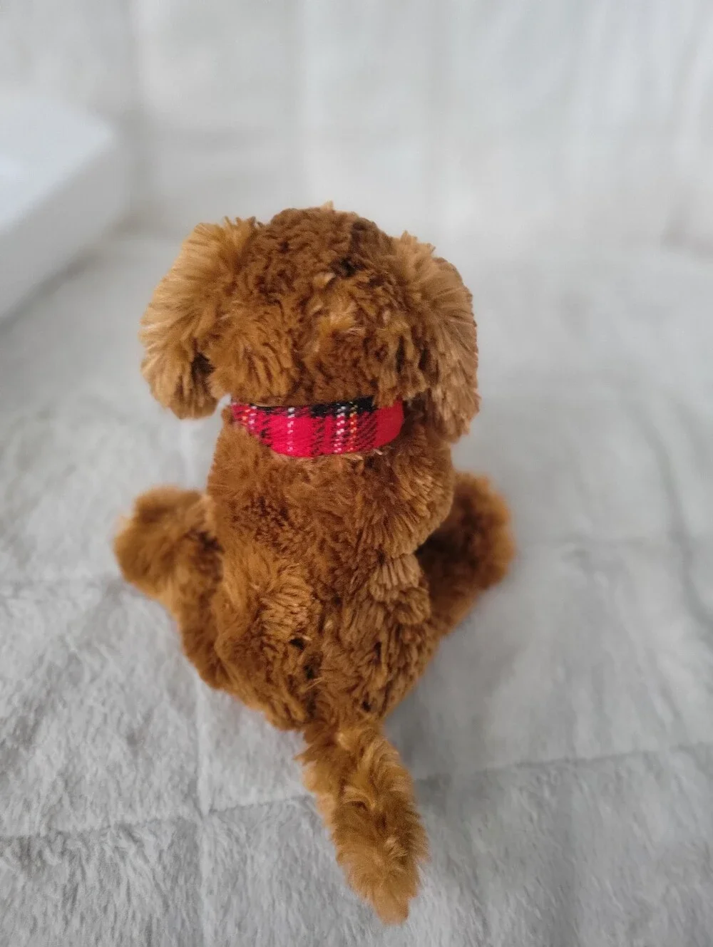 Vintage Lord & Taylor Plush Brown Puppy Stuffed Plush Animal